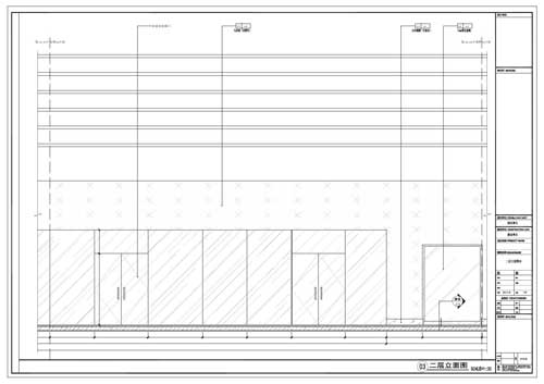 商場深化設(shè)計(jì)施工圖二層立面圖03